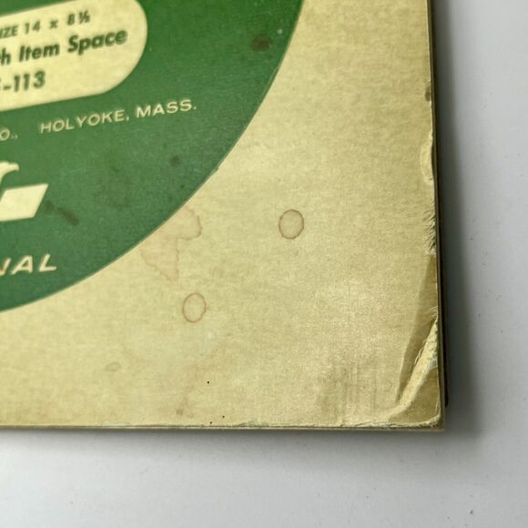 Vintage Analysis Pad National 13 Column 14X8.5" 36 Sheet Eye-Ease 35-113 Spiral - Picture 5 of 16